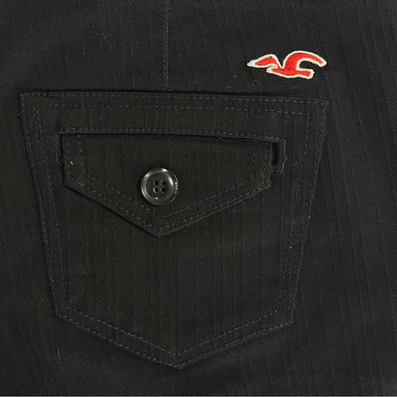 Hollister Shorts, Black Cotton, EUC, XL - Picture 3 of 12